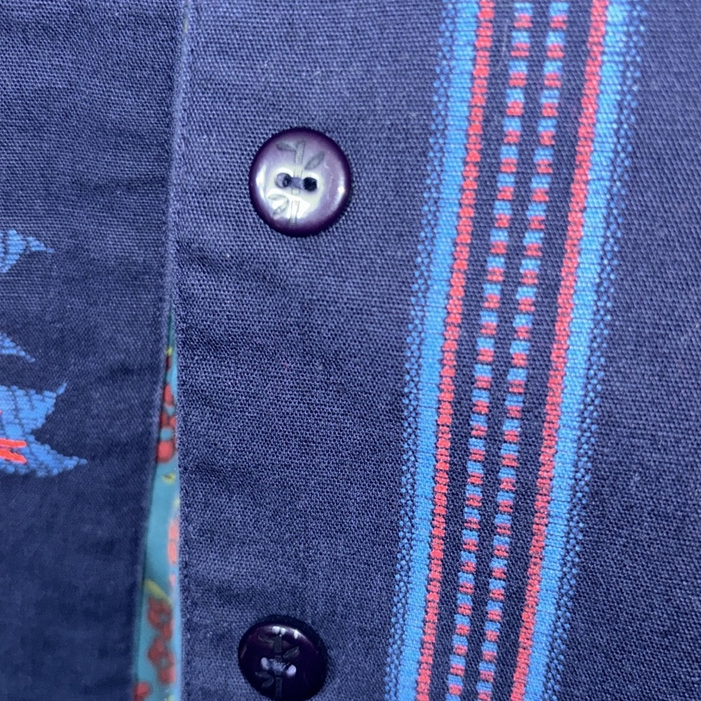 Ruby Rd. Embroidery Flowers Jacket Shacket Coat C… - image 6